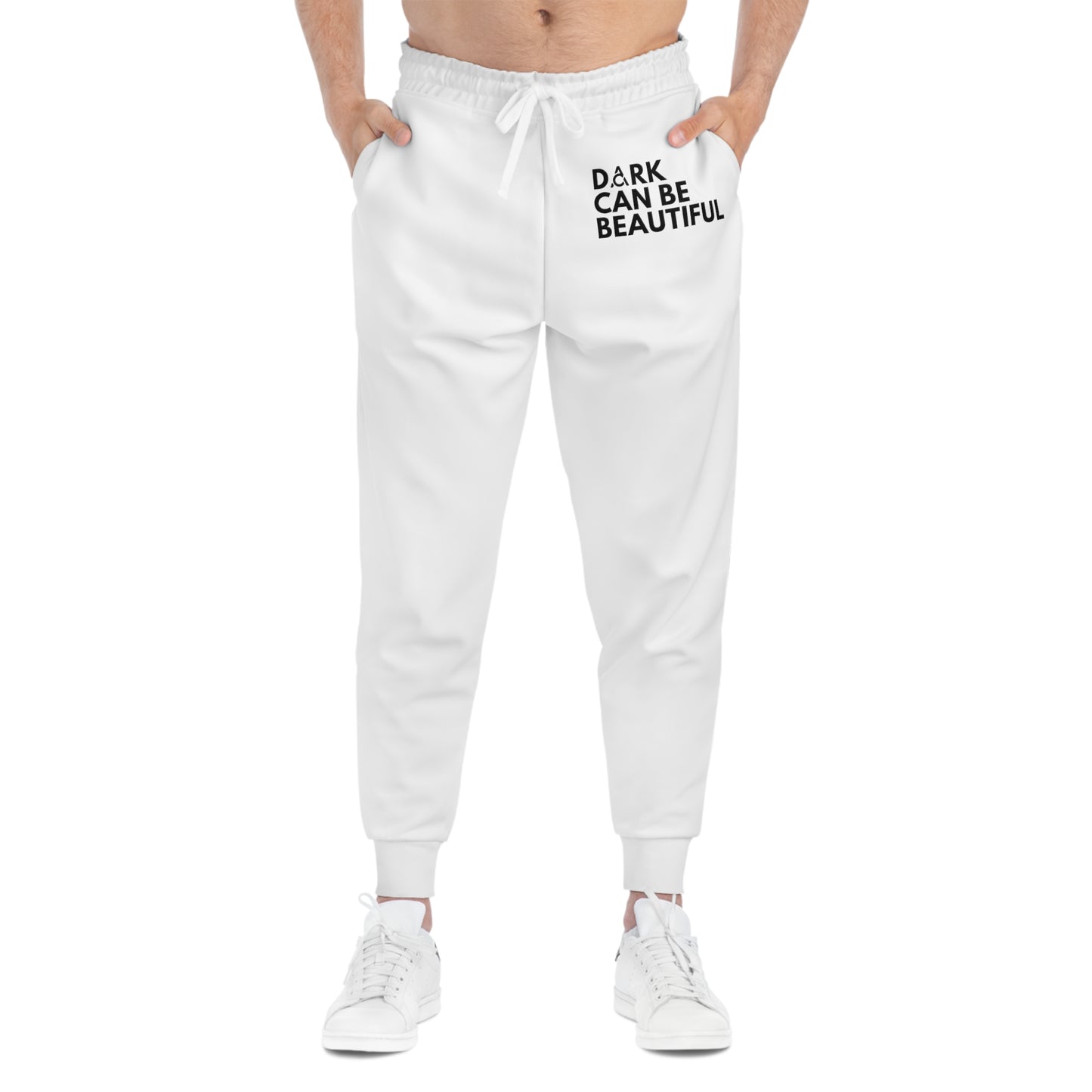 Dark Can Be Beautiful Joggers (white only)