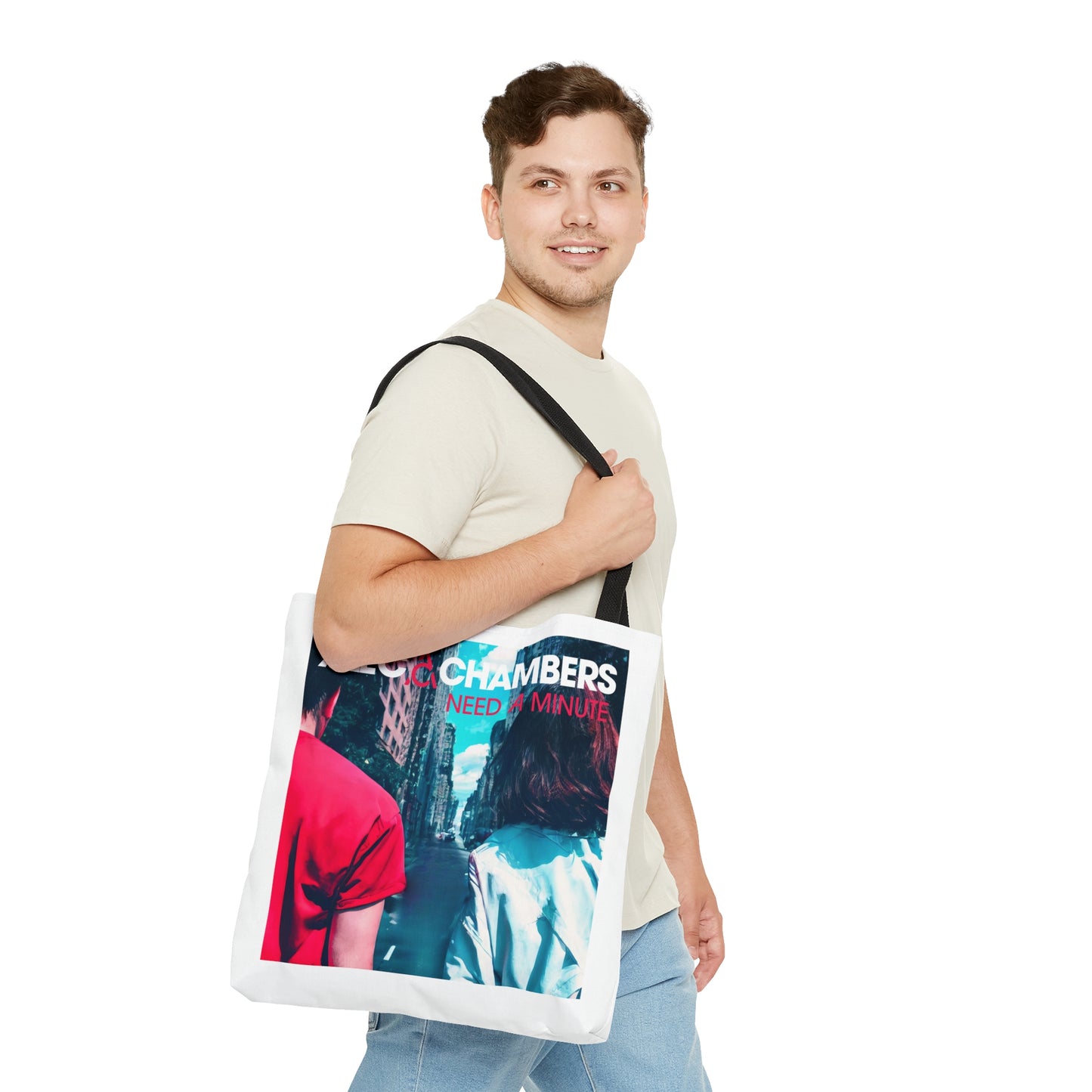 NEED A MINUTE Tote Bag