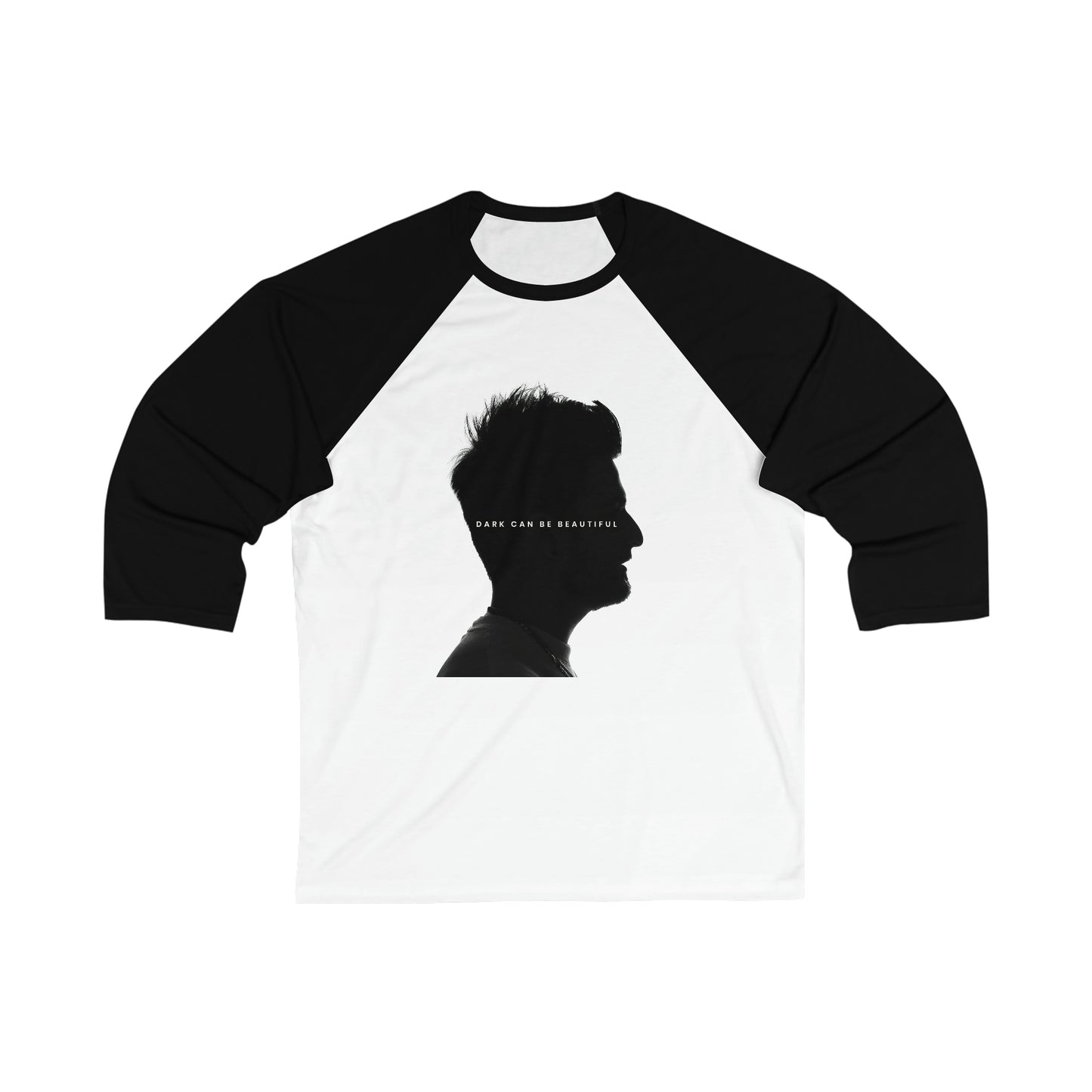 Dark Can Be Beautiful Baseball Tee