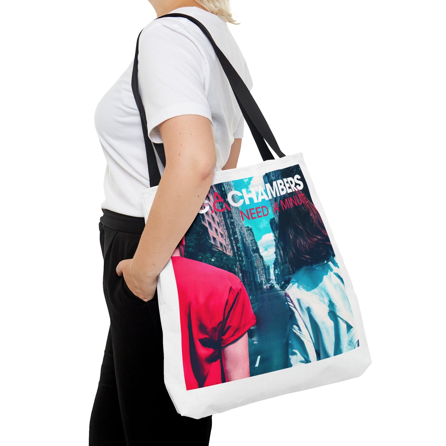 NEED A MINUTE Tote Bag