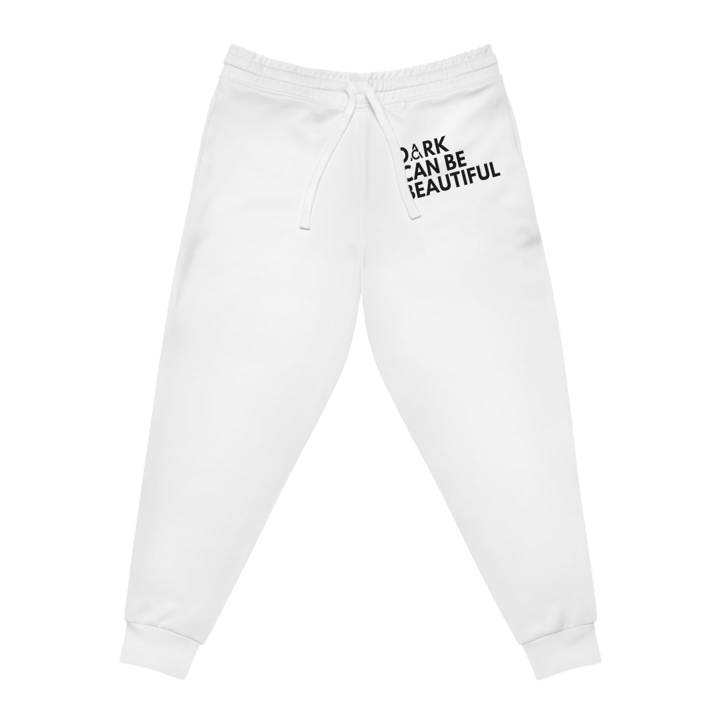 Dark Can Be Beautiful Joggers (white only)